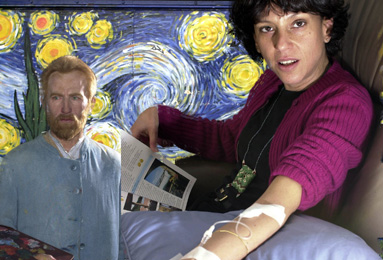 lisa and van